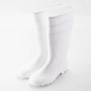 WHITE-PVC-GUM-BOOT