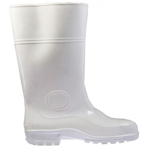 White Steel Toe PVC Gum Boot